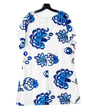 Load image into Gallery viewer, Floral Print Tops Blouse Round Neck Short Sleeve T-Shirt