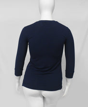 Load image into Gallery viewer, Casual Dress Top With Open Chest Buttons-