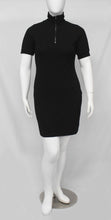 Load image into Gallery viewer, Fat Melting Sporting Gown Collar Shaper Dress- Black