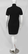 Load image into Gallery viewer, Fat Melting Sporting Gown Collar Shaper Dress- Black