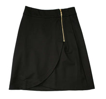 Load image into Gallery viewer, English Italian PolySpandex Black Skirt