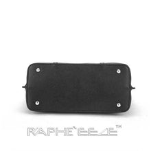 Load image into Gallery viewer, Midi Size Luxurious TotePayne Atelier ChicagoMidi Size Luxurious Tote Hand Purse with Cross Body - Black