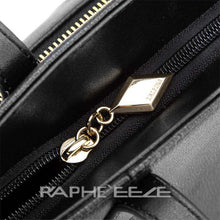 Load image into Gallery viewer, Midi Size Luxurious TotePayne Atelier ChicagoMidi Size Luxurious Tote Hand Purse with Cross Body - Black