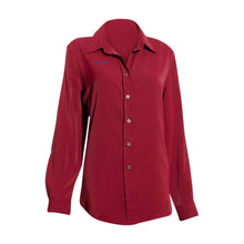 Load image into Gallery viewer, Business Classy Dress Shirt Elastane Soft Cotton -Burgandy Red