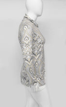 Load image into Gallery viewer, Gray Paisley Premium DressWhat “Premium Contract Manufacturing” Means Here: Premium isn’t just fabric—it’s the repeatability of the result. Our process prioritizes: Fit consistency across sizPayne Atelier Chicago