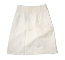 Load image into Gallery viewer, English Italian PolySpandex White Skirt