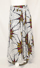 Load image into Gallery viewer, White Bloom Long Maxi Skirt Original Dutch Hollandais Printed
