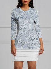 Load image into Gallery viewer, Paisley Contouring T-Top Extra Long Sleeve