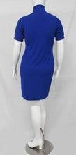Load image into Gallery viewer, Fat Melting Sporting Gown Collar Shaper Dress- Blue
