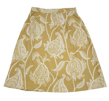 Load image into Gallery viewer, Midi Wide Skirt with Hem Fringes - Side Buttoned
