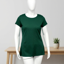 Load image into Gallery viewer, Christmas Red Round Neck Comfy Dress Top
