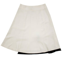 Load image into Gallery viewer, Rapheeze Designed Royalty White Flare Skirt

