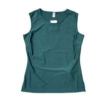Load image into Gallery viewer, Sleeveless Green Blend Spandex Top
