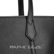 Load image into Gallery viewer, Midi Size Luxurious TotePayne Atelier ChicagoMidi Size Luxurious Tote Hand Purse with Cross Body - Black
