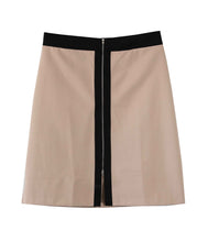Load image into Gallery viewer, Closure A-Line Pencil Women's Mini Short Skirt
