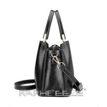 Load image into Gallery viewer, Original Leather HandbagPayne Atelier ChicagoOriginal Leather Handbag Mini Stain Resistant Black Color
