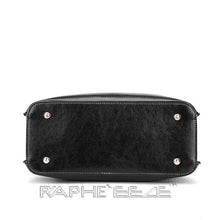 Load image into Gallery viewer, Original Leather HandbagPayne Atelier ChicagoOriginal Leather Handbag Mini Stain Resistant Black Color
