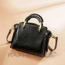 Load image into Gallery viewer, Payne Atelier ChicagoClassic LeatherClassic Leather Black Color Mini Sized HandbagBag
