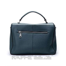 Load image into Gallery viewer, Payne Atelier ChicagoMidi Size Classic HandbagMidi Size Classic Designed Handbag for Woman - Blue ColorBag
