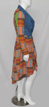 Load image into Gallery viewer, Trendy African Denim Dutch Wax Printed Hollandaise Kente Fabric
