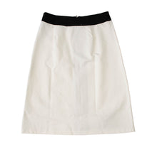 Load image into Gallery viewer, Modern concept Bodycon White with Black Contrast Skirt
