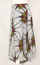 Load image into Gallery viewer, White Bloom Long Maxi Skirt Original Dutch Hollandais Printed

